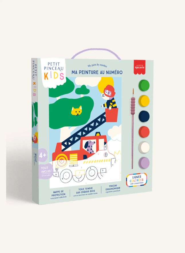 Peinture au numéro enfant - Wouf