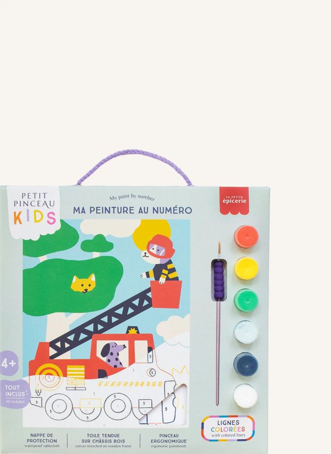 Peinture au numéro enfant - Wouf