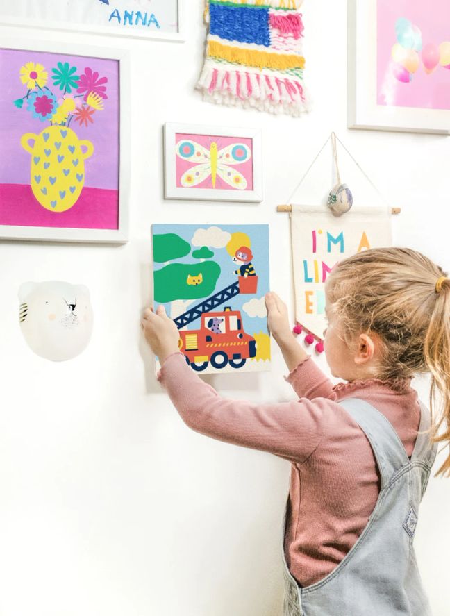 Peinture au numéro enfant - Wouf