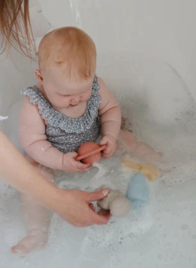 Espace bath toys - Set of 4
