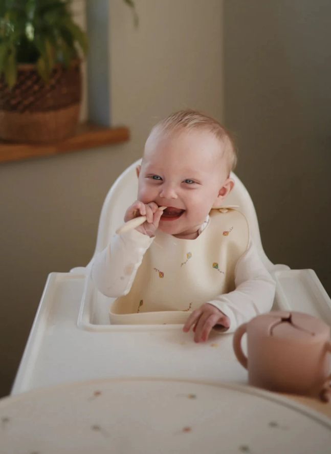 Silicone bib | Beige