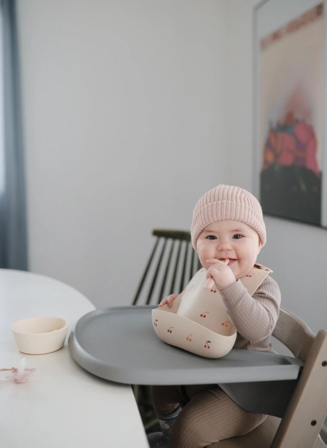 Silicone baby spoons | Blush