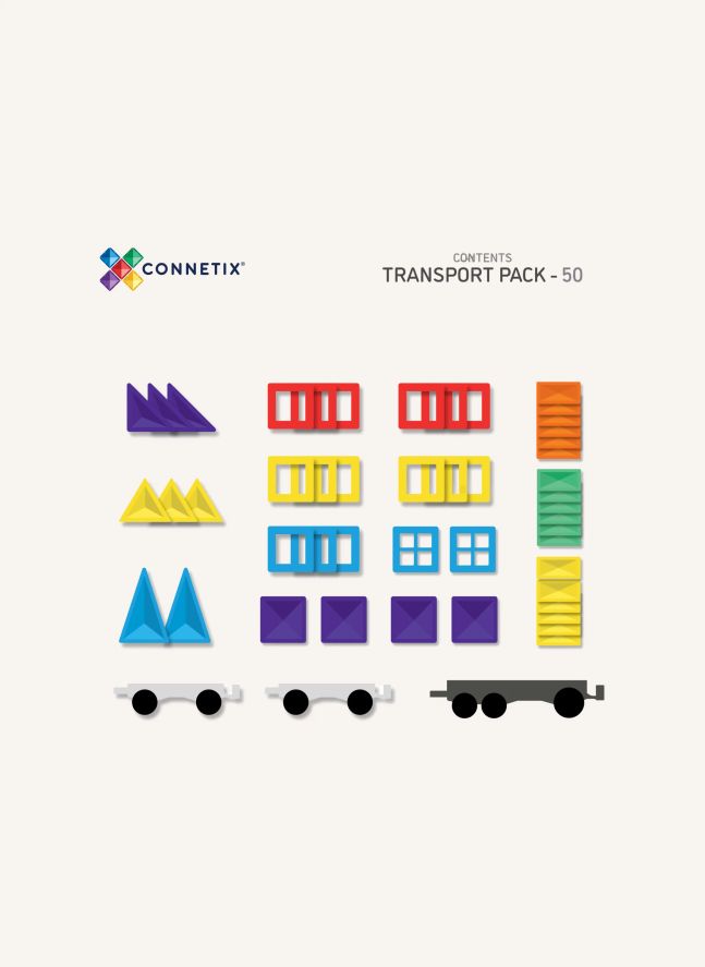 Transport pack - 50 pieces | Rainbow