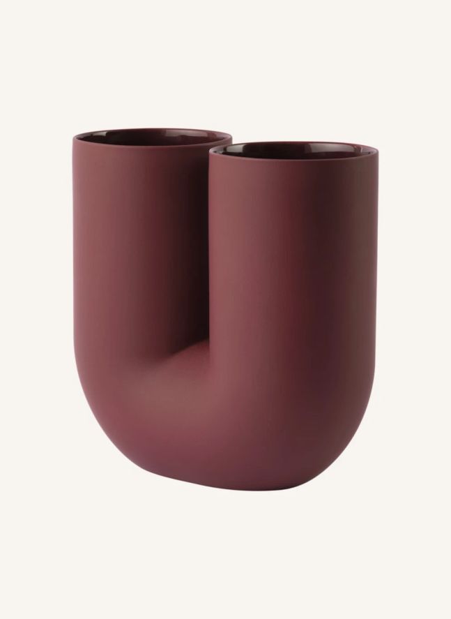 Vase Kink | Bordeaux