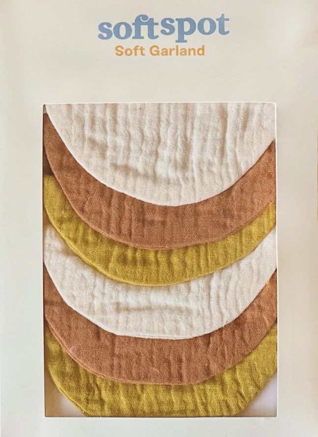 Guirlande en coton bio | Terracotta