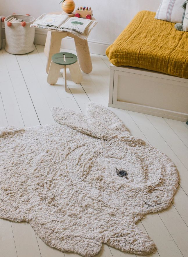 Tapis Lapin | Gris