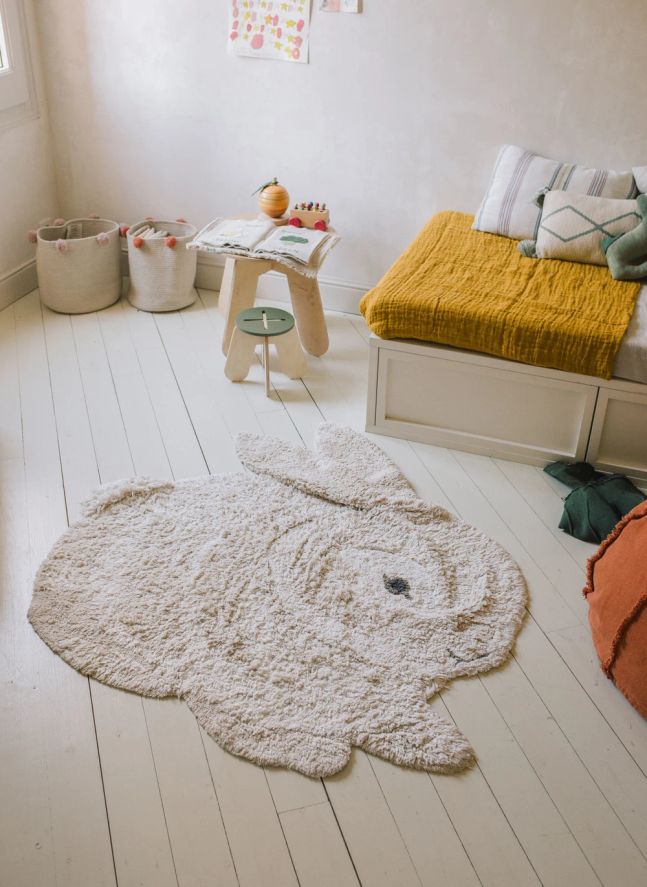 Tapis Lapin | Gris