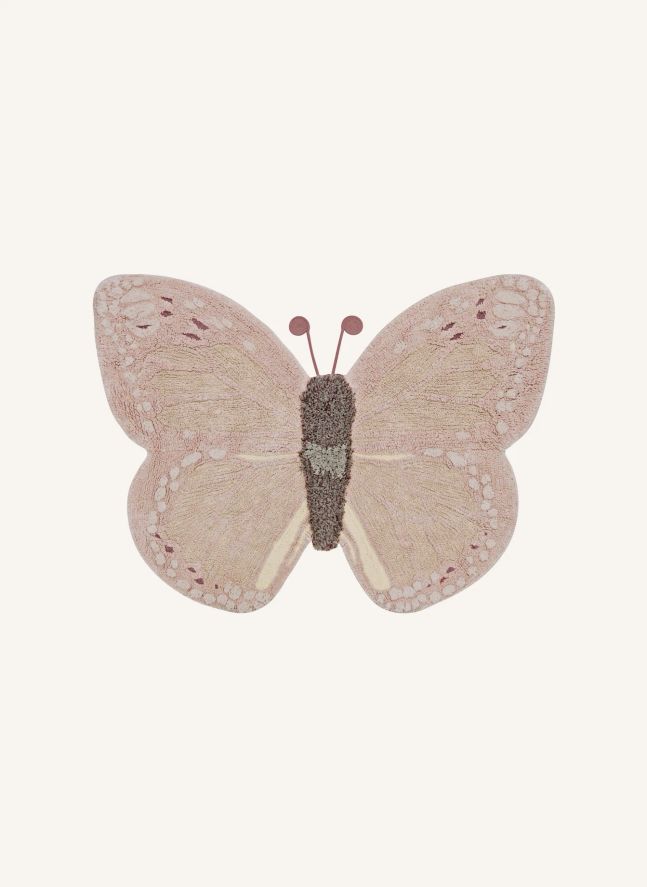 Tapis Papillon | Rose
