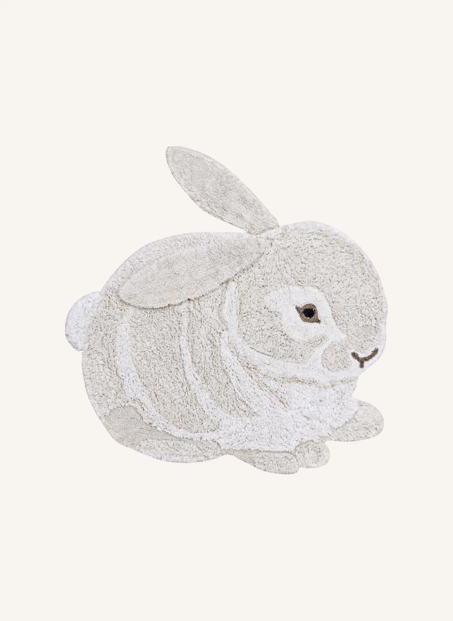 Tapis Lapin | Gris