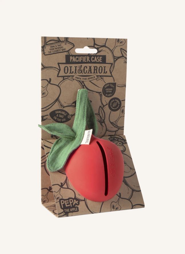 Porte-tétines Pepa la pomme