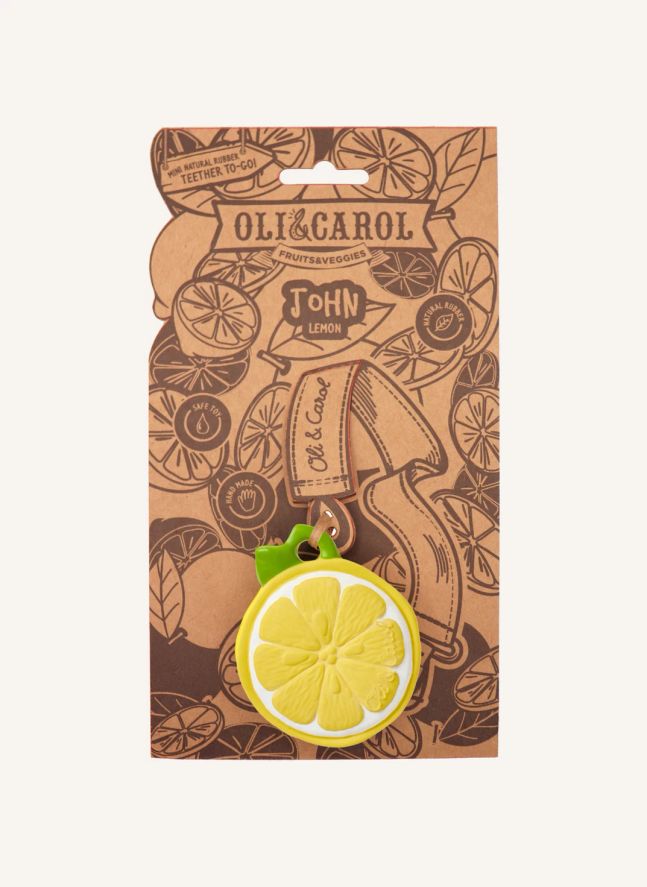 Jouet de dentition John Lemon le citron