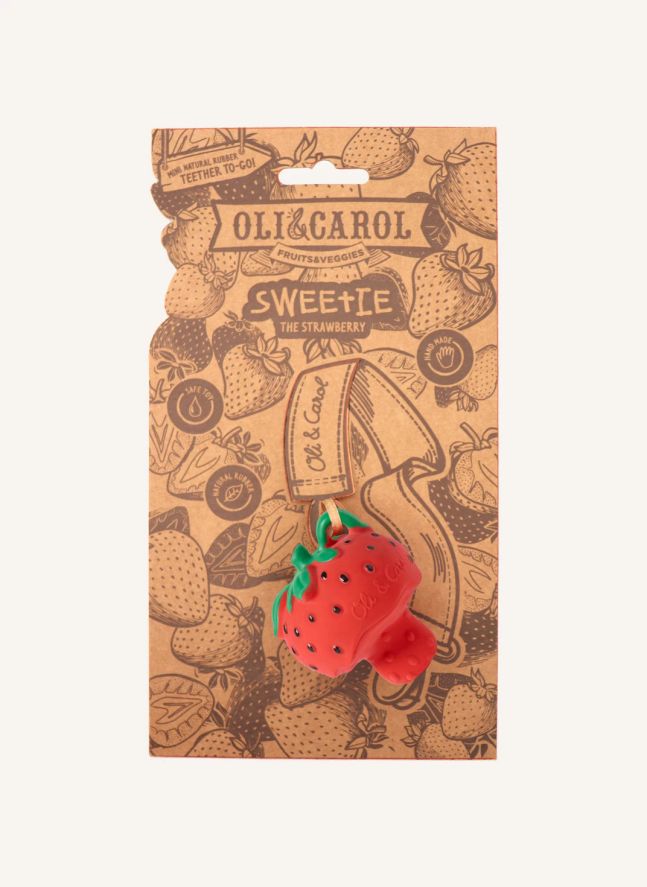 Jouet de dentition Sweetie la fraise