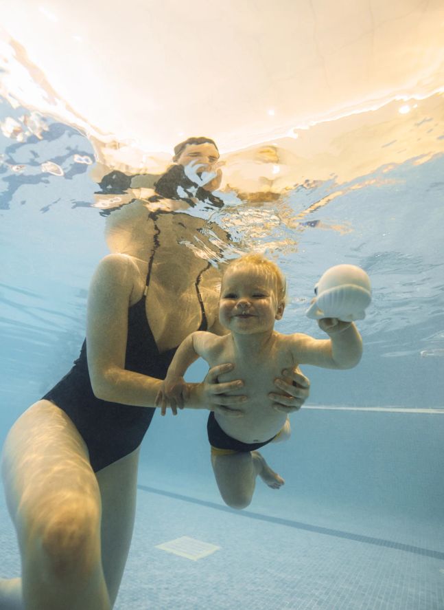 Jouet pour le bain Walter la baleine
