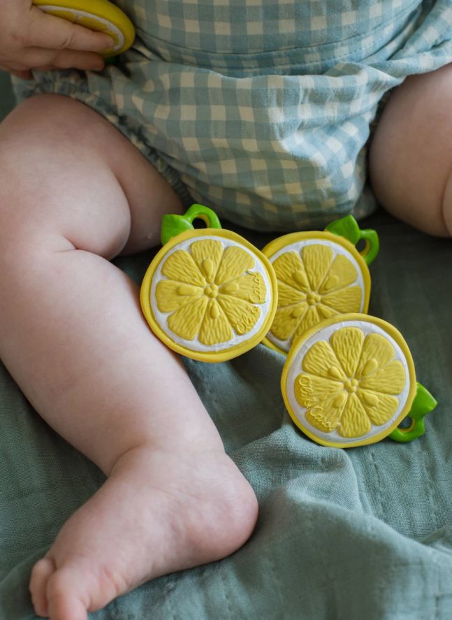 Jouet de dentition John Lemon le citron