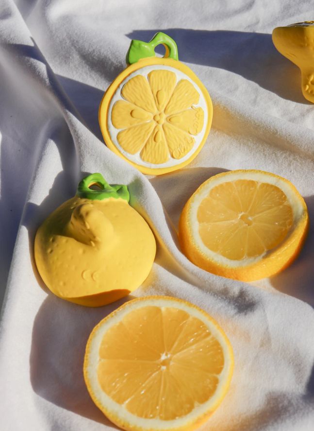 Jouet de dentition John Lemon le citron