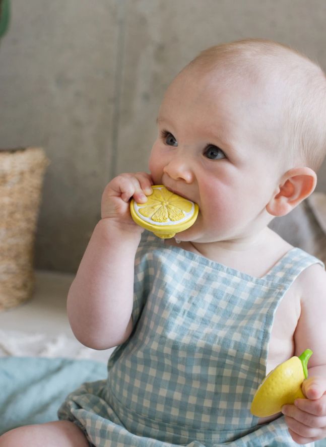 Jouet de dentition John Lemon le citron