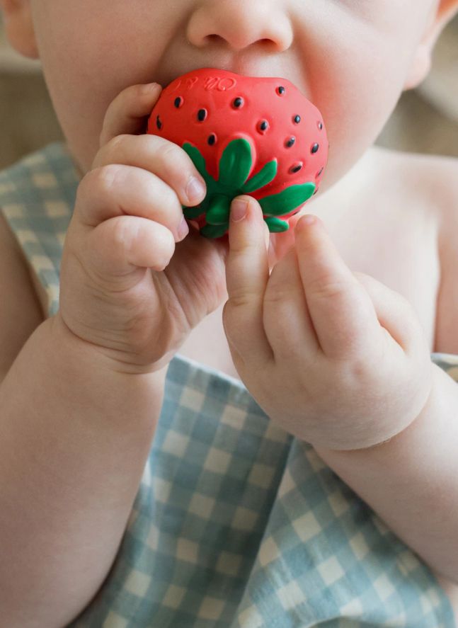 Jouet de dentition Sweetie la fraise