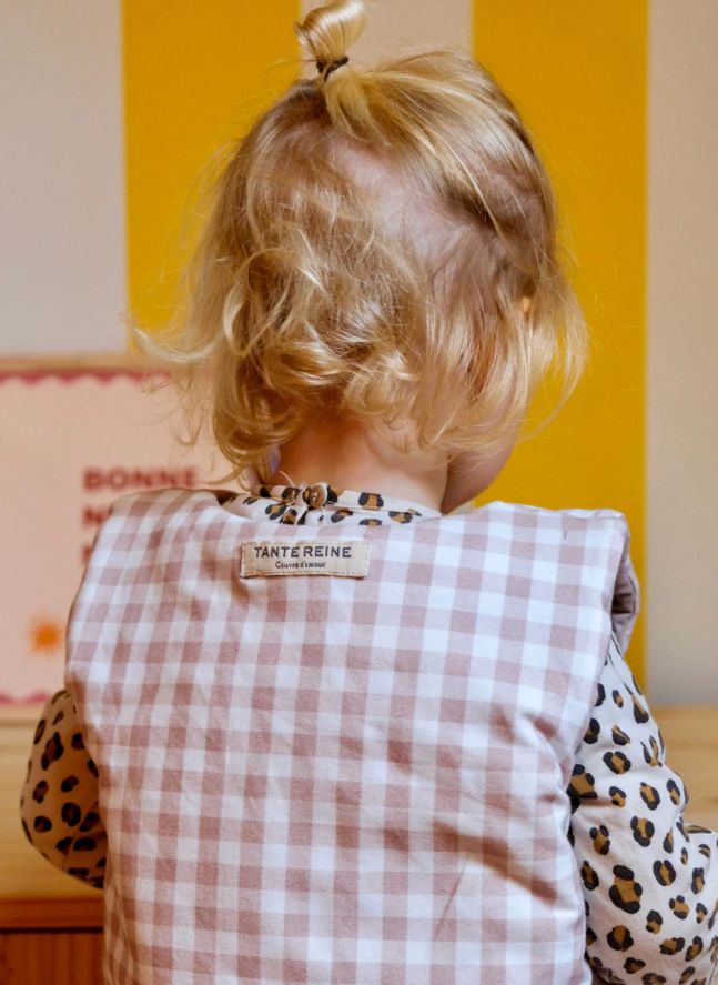 Gigoteuse en coton bio | Blanc