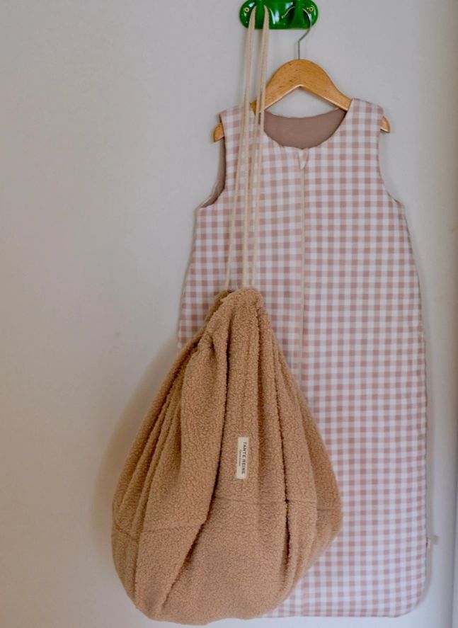 Gigoteuse en coton bio | Blanc