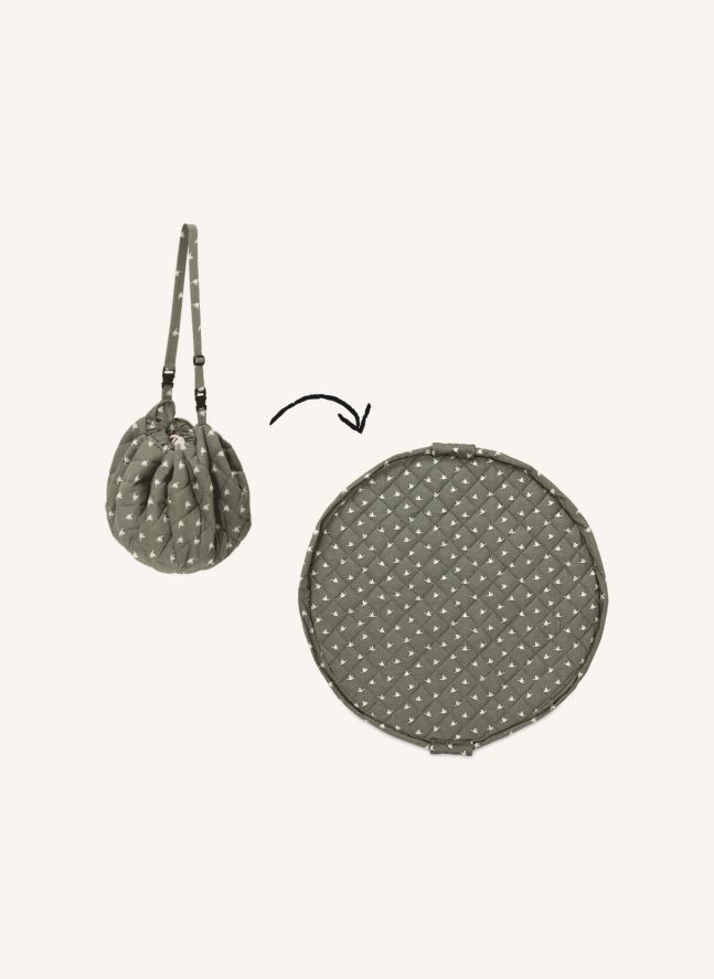 Noomad Bolsa / Alfombra - Pájaros | Khaki