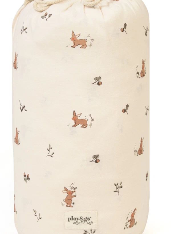 Saco / colchoneta para niños pequeños Noomad - Rabbits | Nude