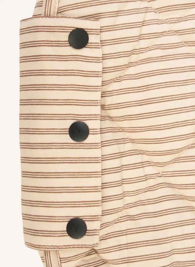 Saco / colchoneta para niños pequeños Noomad - Stripes | Ocre