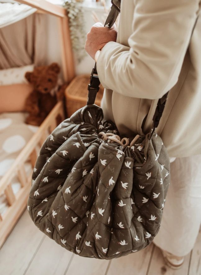 Noomad Bolsa / Alfombra - Pájaros | Khaki