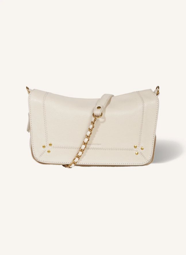 Sac Bobi S Chèvre Grainé | Ecru