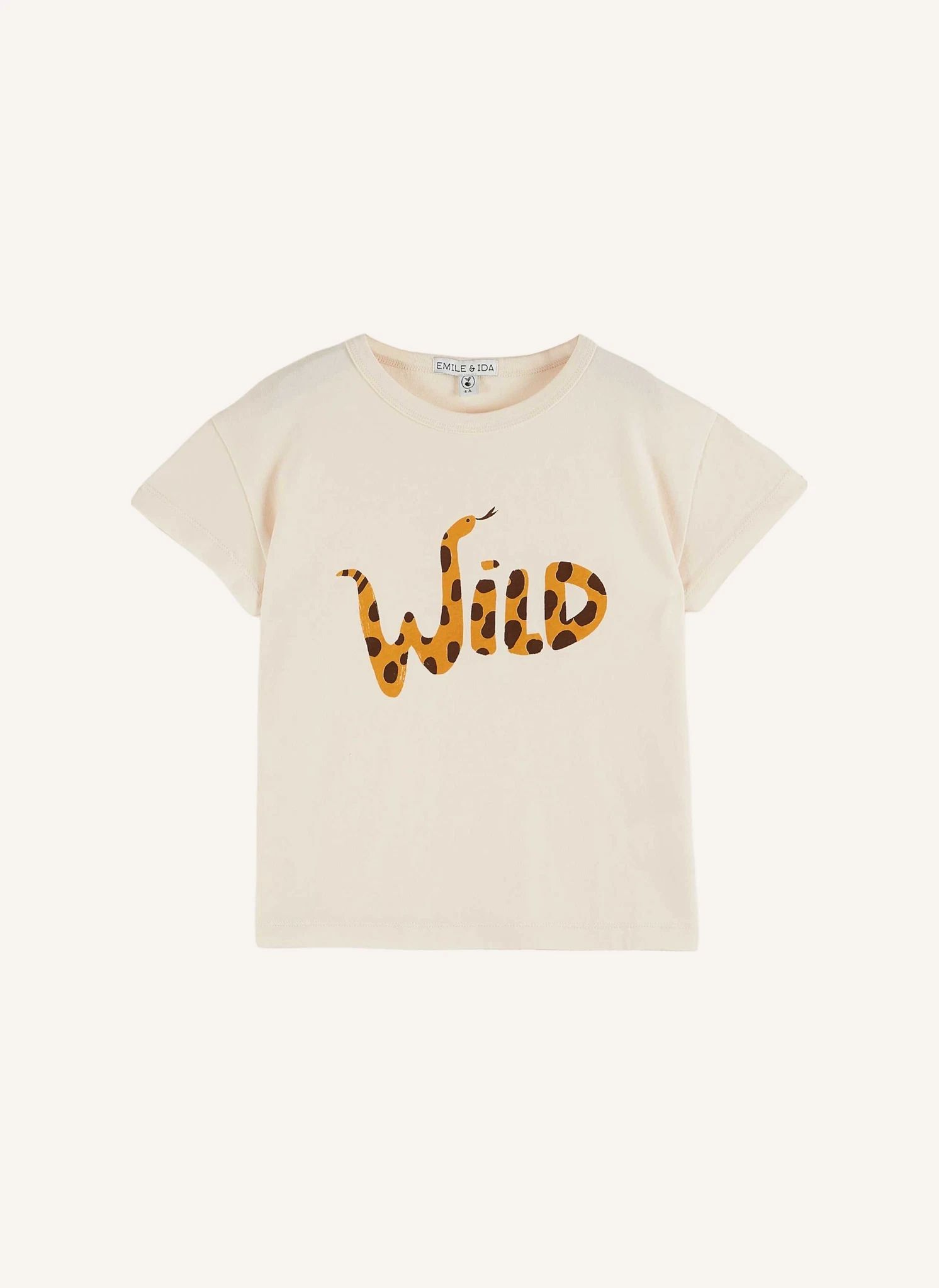 T-Shirt Wild Coton Bio | Crème- Image produit n°1