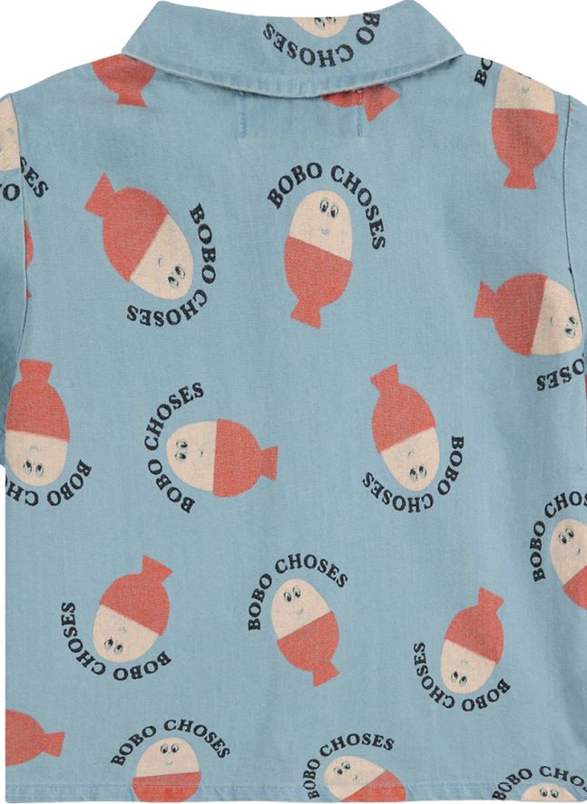 Chemise Bobo Denim Léger | Bleu