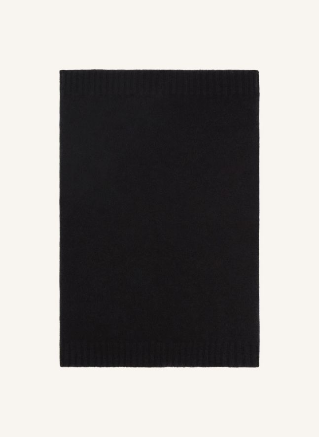 Virgin wool snood | Black