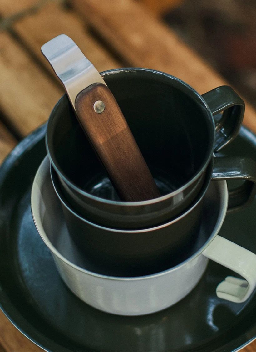 Foris enamel mug | Forest Green- Product image n°5