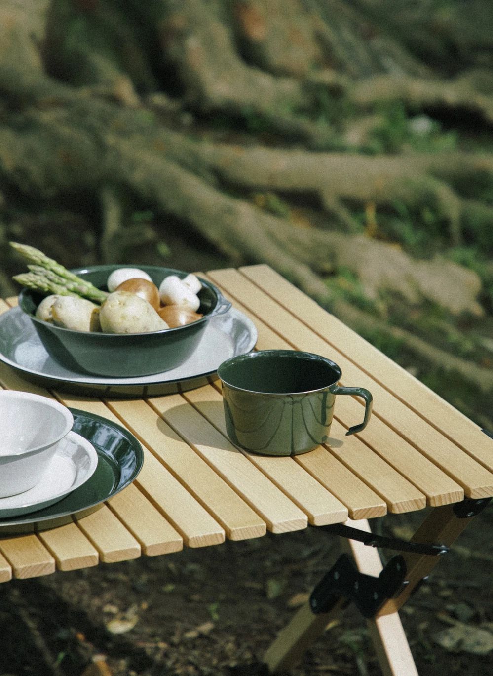 Foris enamel mug | Forest Green- Product image n°1