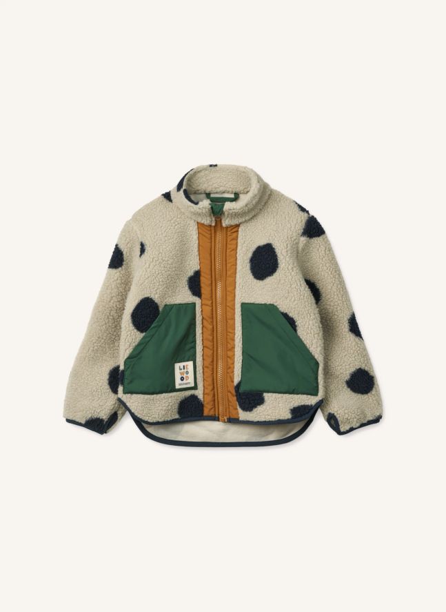 Veste Polaire Noam Fibres Recyclées | Ecru