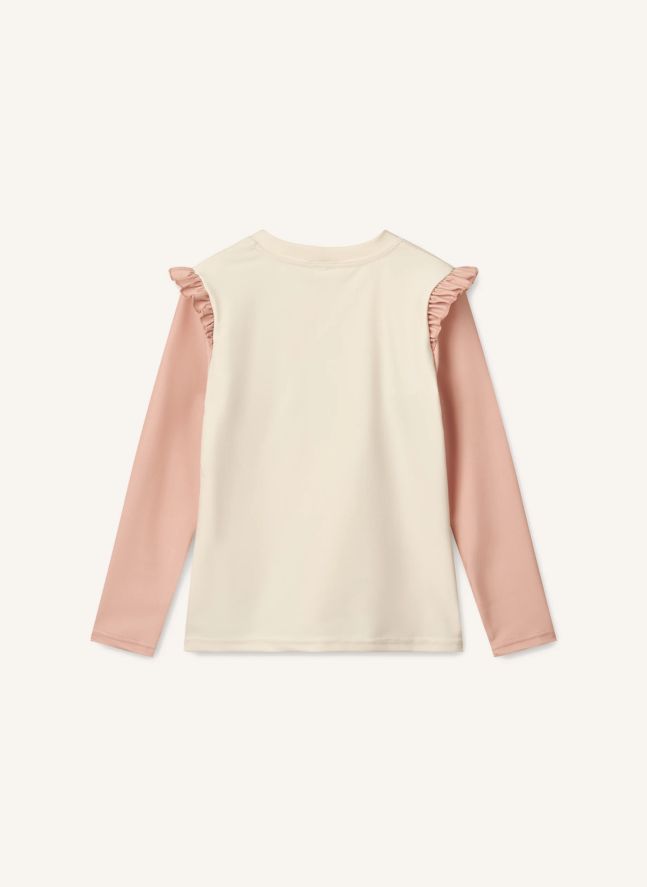 Camiseta Tenley de fibra reciclada con protección UV | Rosa Melocotón