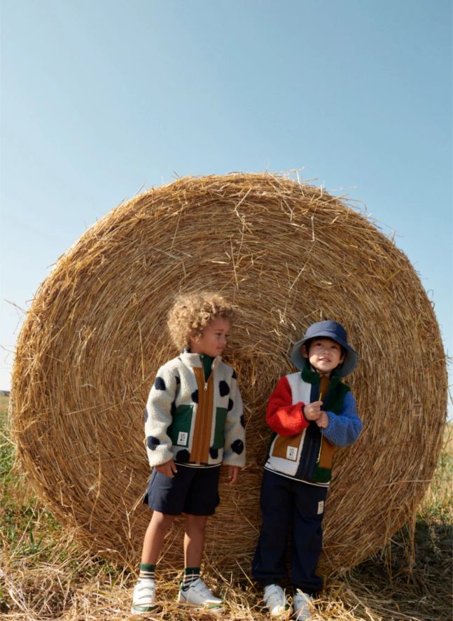 Veste Polaire Noam Fibres Recyclées | Ecru
