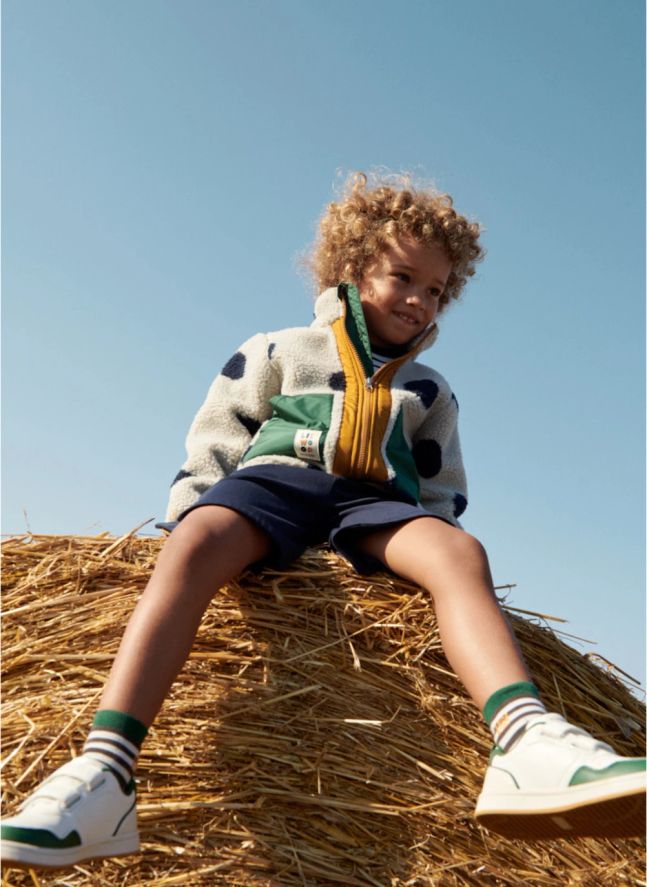 Veste Polaire Noam Fibres Recyclées | Ecru