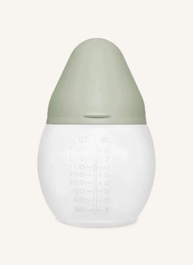 Biberon en silicone médical et tétine physiologique | Sauge