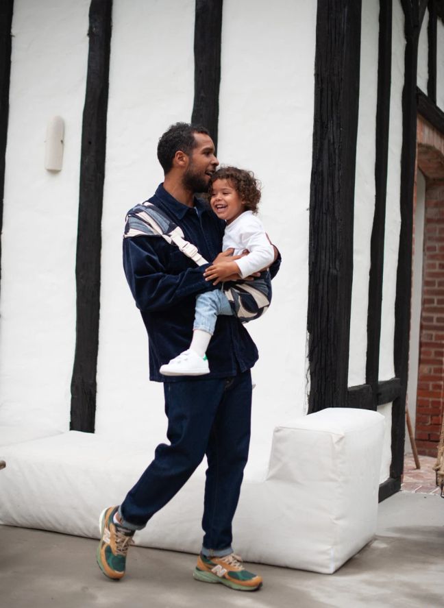 Carry &amp; Walk baby carrier | Indigo