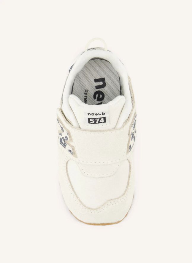 Baskets Scratchs Ouverture Totale 574 | Ecru