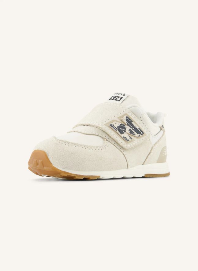 Baskets Scratchs Ouverture Totale 574 | Ecru