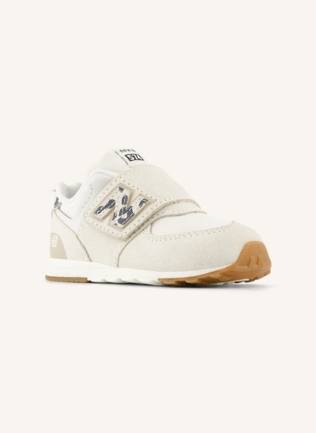 Baskets Scratchs Ouverture Totale 574 | Ecru