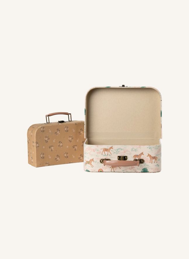 Petites valises de rangement Licorne - Set de 2