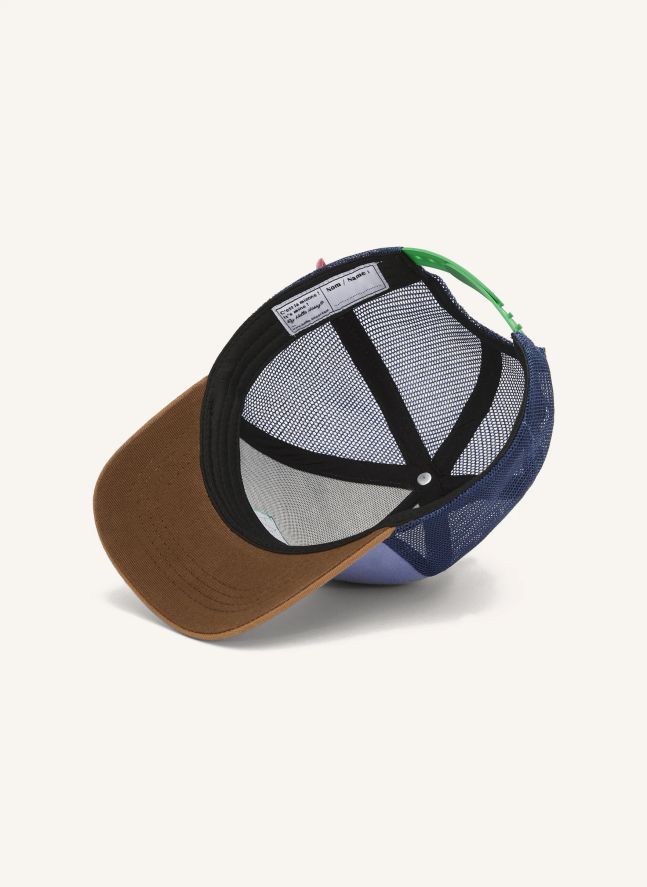 Casquette Visière Courbée Trucker Marine | Bleu