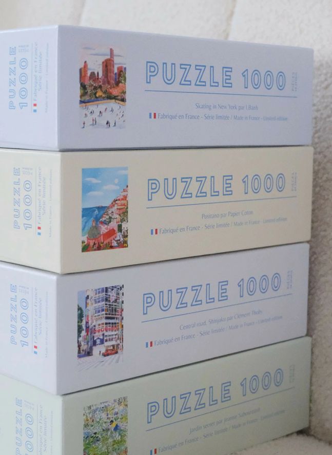 Puzzle Skating in New York by Ban Hee - 1000 pieces
