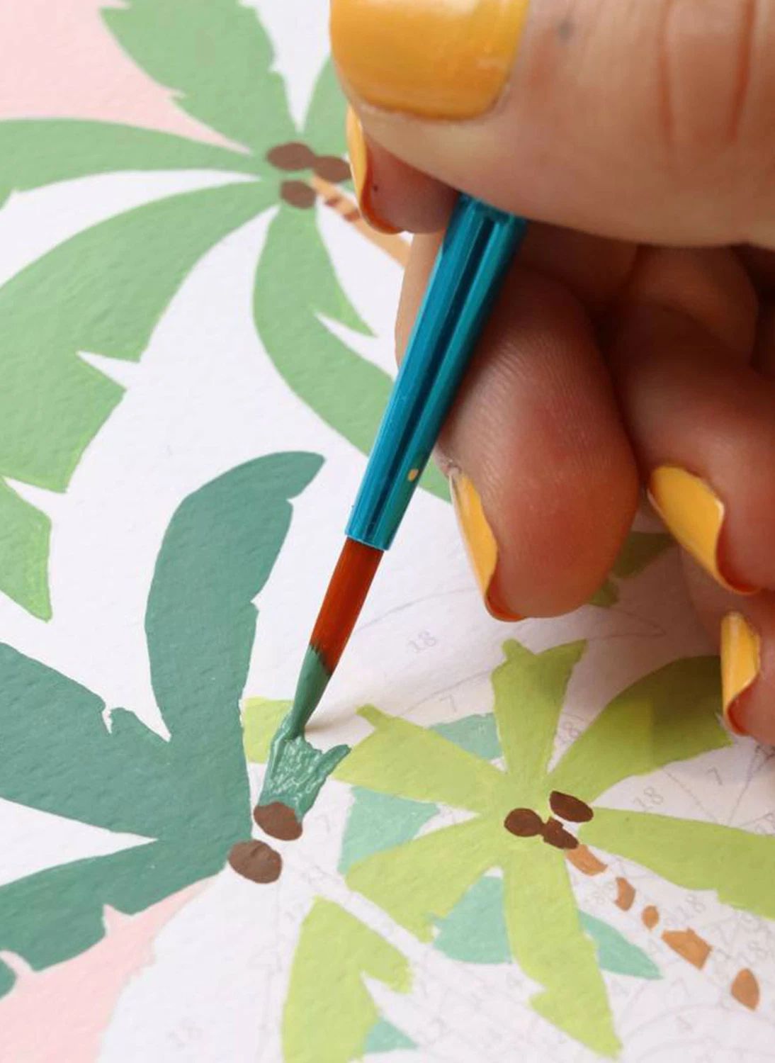 Numbered painting kit - Bora Bora by Tania Garcia- Product image n°3
