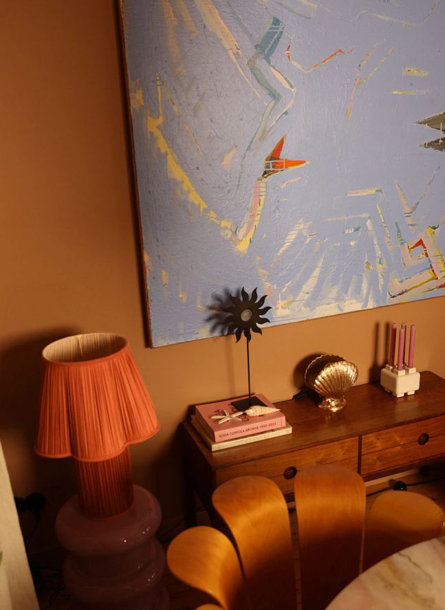 Lampe à poser coquillage | Laiton