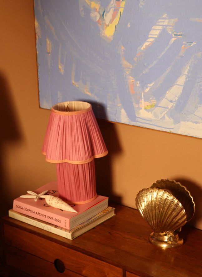 Lampe à poser coquillage | Laiton