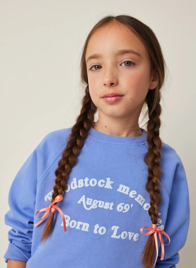 Sudadera Woodstock | Azul
