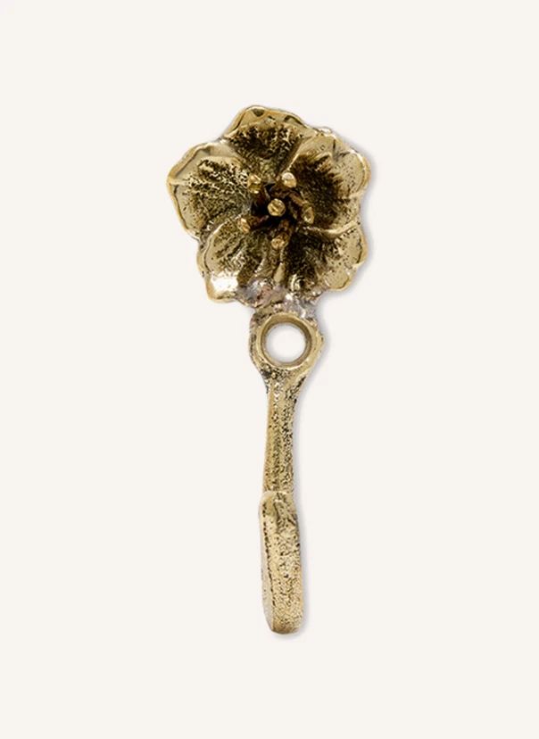 Percha Maisie Flower | Latón